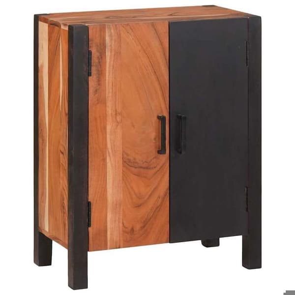 Maison Exclusive - Buffé 3 delar Brun 55 x 30 x 75 cm Massivt Akaciaträ brun