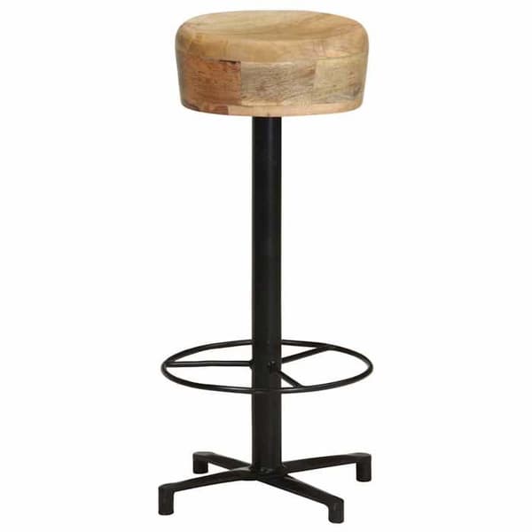 Maison Exclusive - Barstolar set om 2 76 cm massiv mangoträ