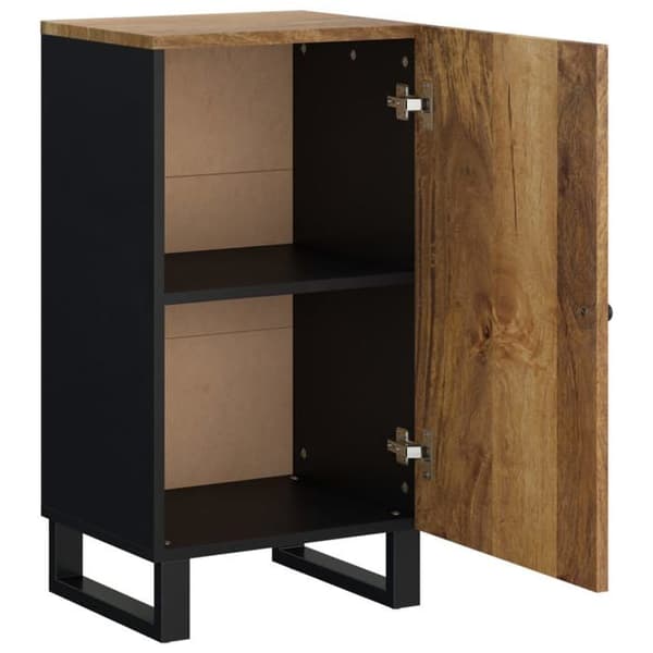 Maison Exclusive - Buffet med dør 40x31x75 cm massiv mangotræ