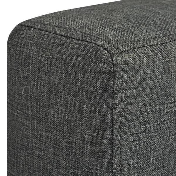 Maison Exclusive - 3-personers sofa i mørkegrå stof mörkgrå