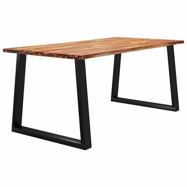 Maison Exclusive - Spisebord 180x90x75 cm solid akacietræ med skarp kant