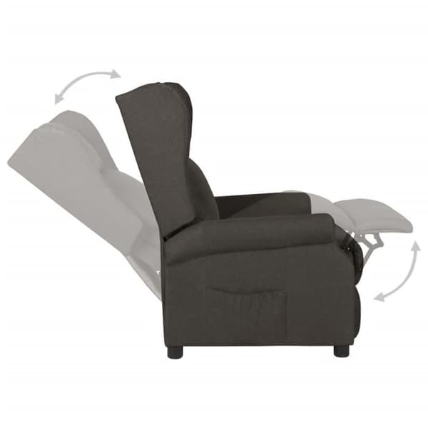 Maison Exclusive - Taupe Kankainen Nojatuoli