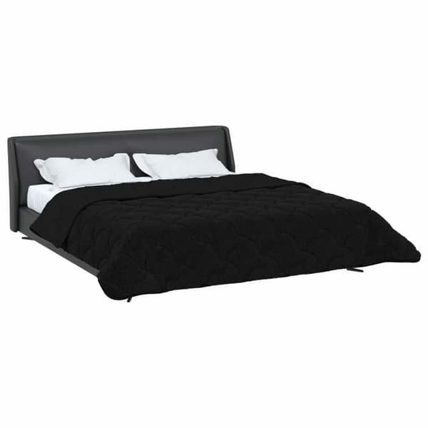 Maison Exclusive - Helårs dyne Quilted Sort 220 x 240 cm