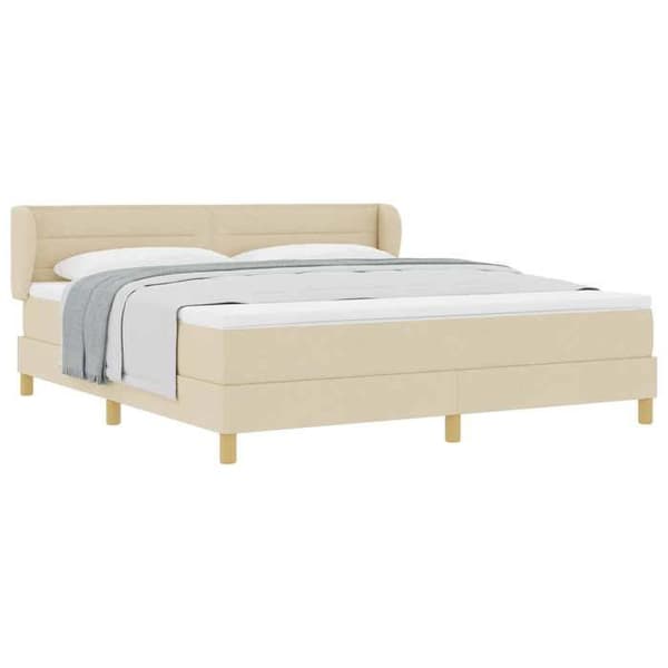 Maison Exclusive - Jousipatja Crème 180 x 200 cm kankaalla Grädde