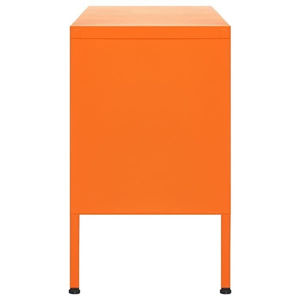 Maison Exclusive - TV Møbel Orange 105x35x50 cm Stål Apelsin