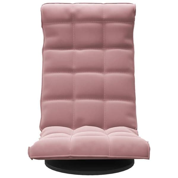 Maison Exclusive - Snurrig golvstol i rosa sammet