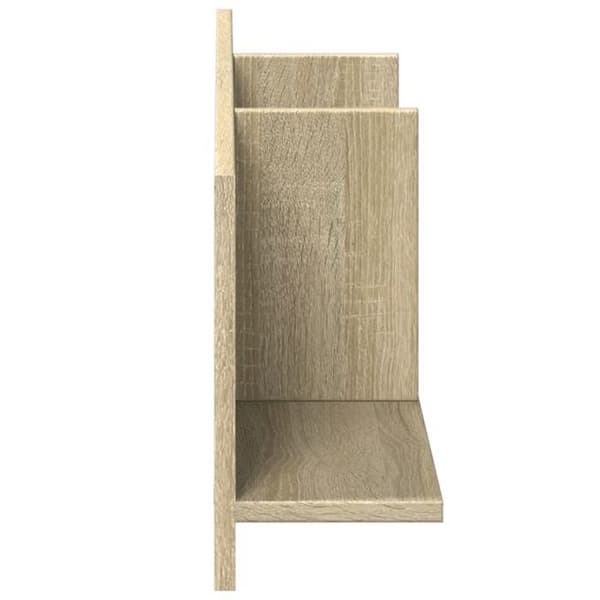 Maison Exclusive - Väggskåp 100x16,5x30 cm ek sonoma ingenjörsträ