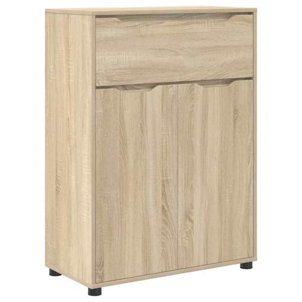 Maison Exclusive - Badeværelsesskab Eg Sonoma 72,5 x 36,5 x 100 cm