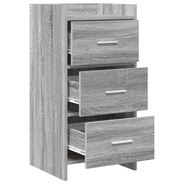 Maison Exclusive - Buffet Sonoma grå 40 x 36 x 80 cm Ingeniørtræ