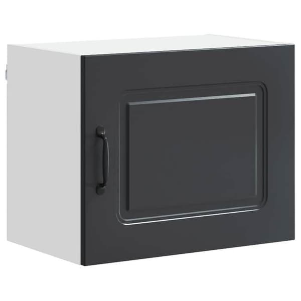 Maison Exclusive - Kalmar 2 stk. opvaskemaskine panel Sort ingeniørtræ Svart