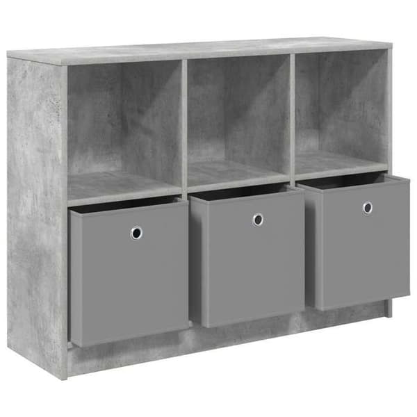 Maison Exclusive - Buffet Grå beton 102 x 32 x 73,5 cm