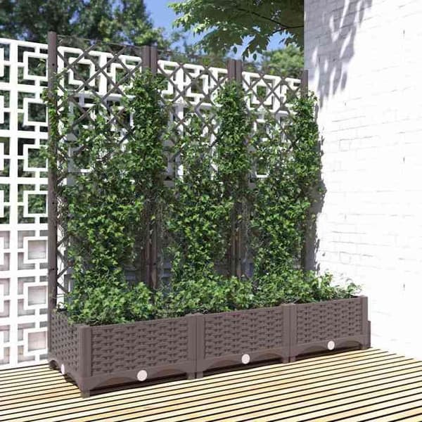 Maison Exclusive - Ruskea Puutarha 120 x 40 x 121,5 cm