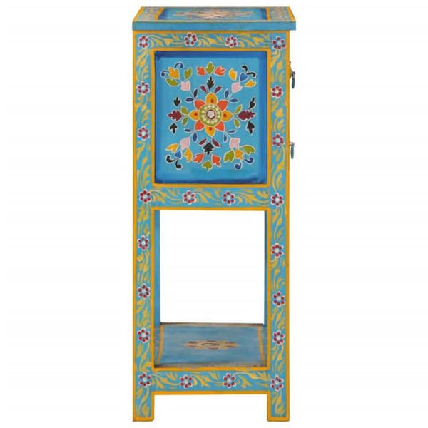 Maison Exclusive - Buffé turkos 55x30x76 cm massiv mangoträ Turkos