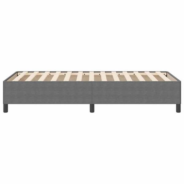 Lys Box Spring - MAISON EXCLUSIVE - 90 x 190 cm - Fløjl - Lys grå - Lamelframe Ljusgrått