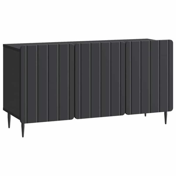Maison Exclusive - TV-møbel 99 x 34,5 x 52 cm Sort Ingeniørtræ Svart
