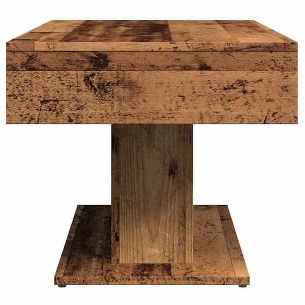 Bord - EKSKLUSIV HUS - 96x50x45 cm - Ingeniørtræ - Brun trælook - Rektangulær