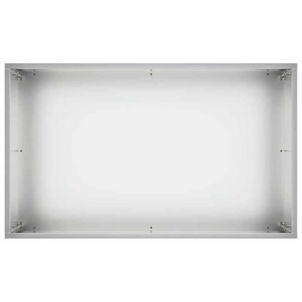 Maison Exclusive - Trädgårdskrukor 2 st Silver 50 x 30 x 50 cm