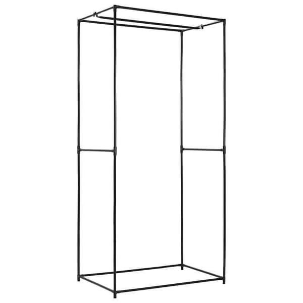 Kleeskabe - Maison Exclusive - Grå - 75 x 50 x 160 cm - Robust jernramme Grå