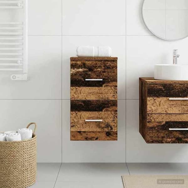 Maison Exclusive - Badeværelsesmøbel In-between Håndlavet Eg