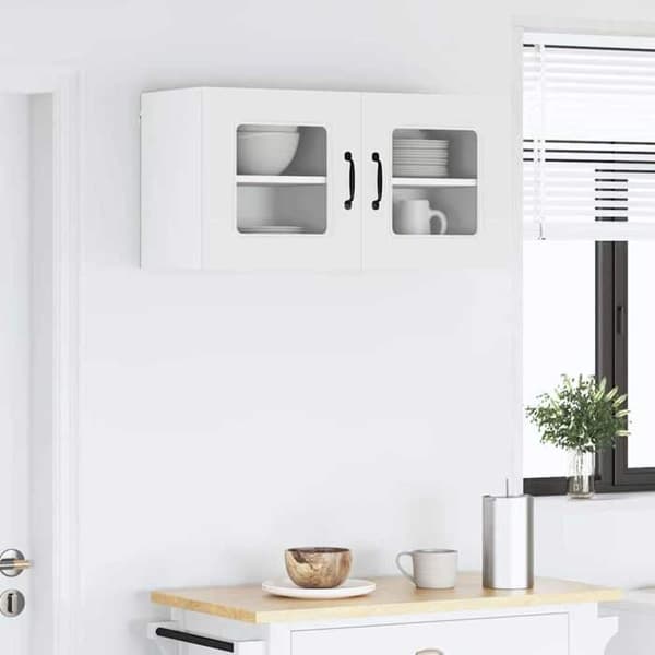 Maison Exclusive - Kalmar 2 stk Opvaskemaskine Panel Hvid Ingeniørtræ Vit