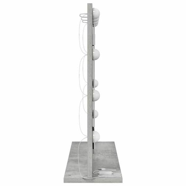 Maison Exclusive - Beton grå spejl til badeværelse 60 x 55 x 18 cm rektangulær Betonggrå