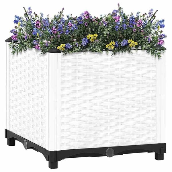 Maison Exclusive - Hævet seng 40x40x38 cm Polypropylen Vit