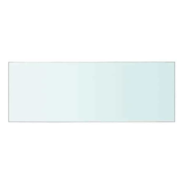Maison Exclusive - Panel til hylde Klart glas 40 x 12 cm Transparent