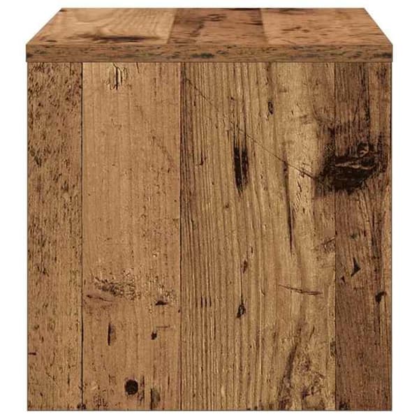 Natskab - EKSKLUSIV HUS - 40 x 30 x 30 cm - Ingeniørtræ - 1 hylde - Moderne Brun