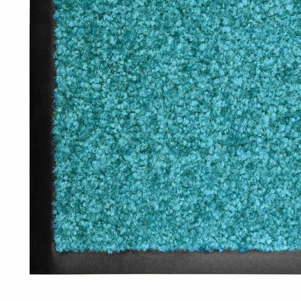 Maison Exclusive - Vaskbar dørmåtte Cyan 60x90 cm