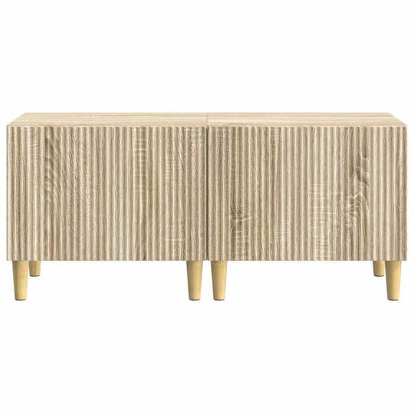 Maison Exclusive - TV Møbel Eg Sonoma Ingeniørtræ