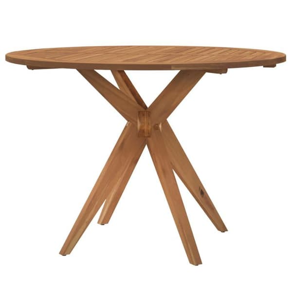 Maison Exclusive - Rund trädgårdsbord Ø85x75 cm av solid akaciaträ