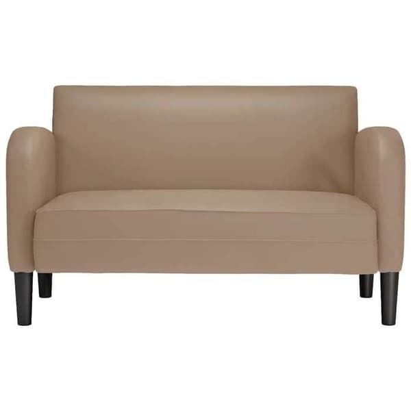 Soffa - EXKLUSIV HEM - Soffa - Konstläder cappuccino - 2 platser - 110 cm Cappuccino