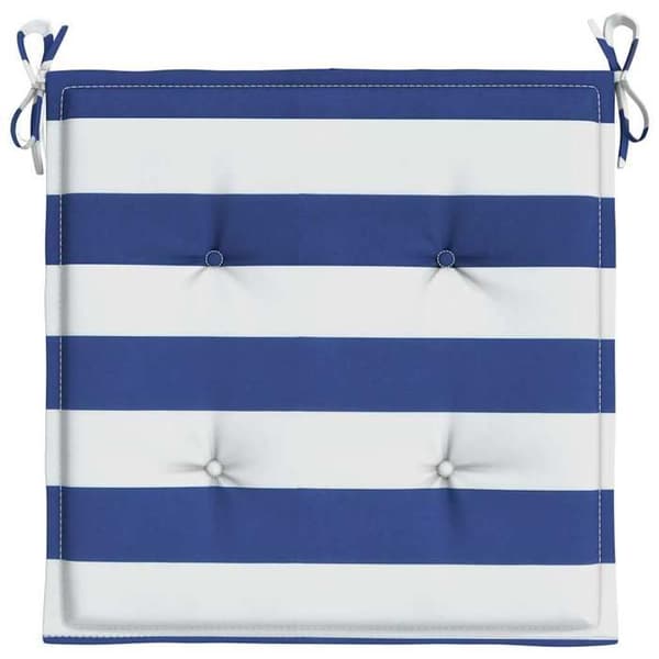 Maison Exclusive - Trädgårdsstolar kuddar set om 6 40x40x3 cm tyg