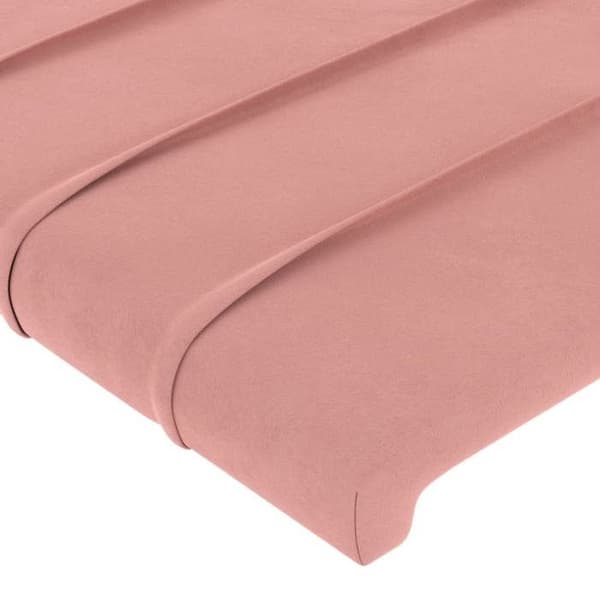Maison Exclusive - Ruusupääty 200x5x118/128 cm Sametti Ros
