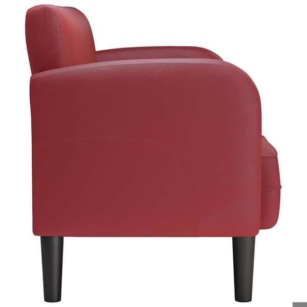 Maison Exclusive - Rød bordeaux 110 cm læderlook sofa