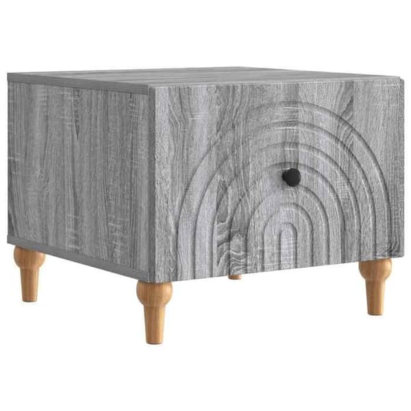 Maison Exclusive - Sonoma grå sofabord 49 x 50 x 40 cm Ingeniørtræ