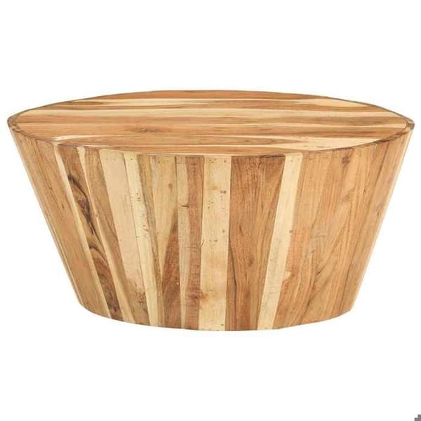 Maison Exclusive - Sofabord Ø65x31 cm Solid akacietræ