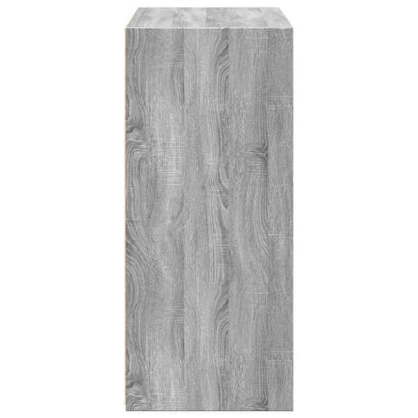 Maison Exclusive - Buffé Sonoma Grå 70x41x93 cm Ingenjörsträ