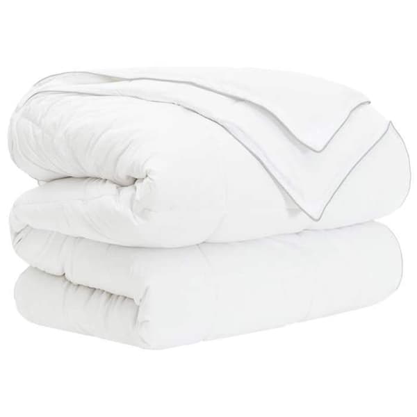 Maison Exclusive - Duvetset 3 pc 260 x 240 cm Alla säsonger Bambus Vit