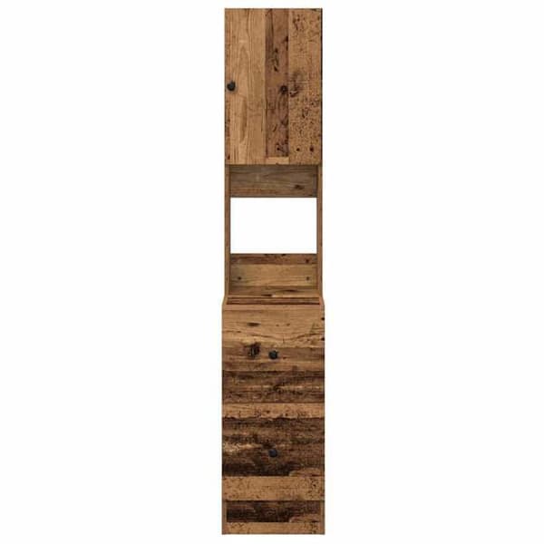 Köksbuffé - EXKLUSIVT HEM - Antik trä - Rymlig förvaring - 1 låda - 32×50×180 cm