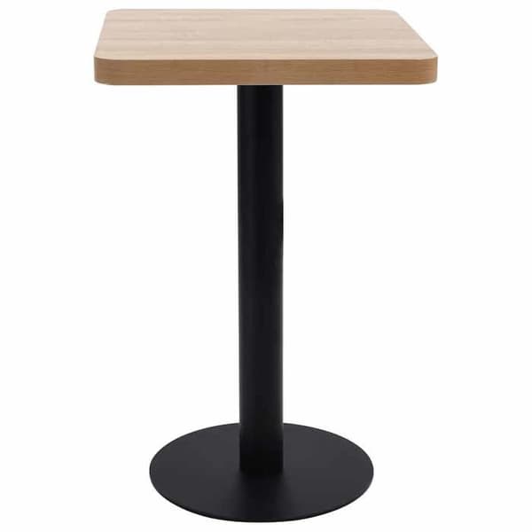 Maison Exclusive - Ljusbrun bistrobord 50x50 cm MDF