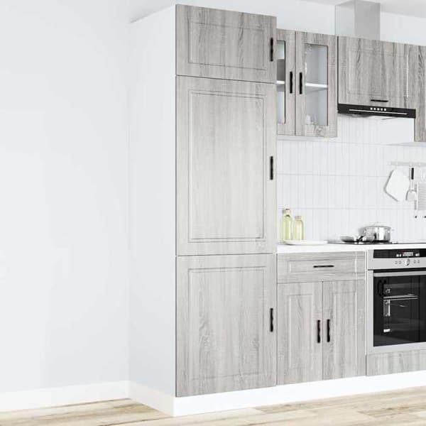 Maison Exclusive - Köksskåp Porto sonoma grå ingenjörsträ