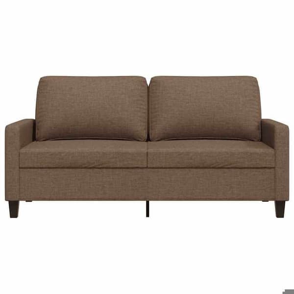 Maison Exclusive - 2-personers sofa Brun 140 cm Stof