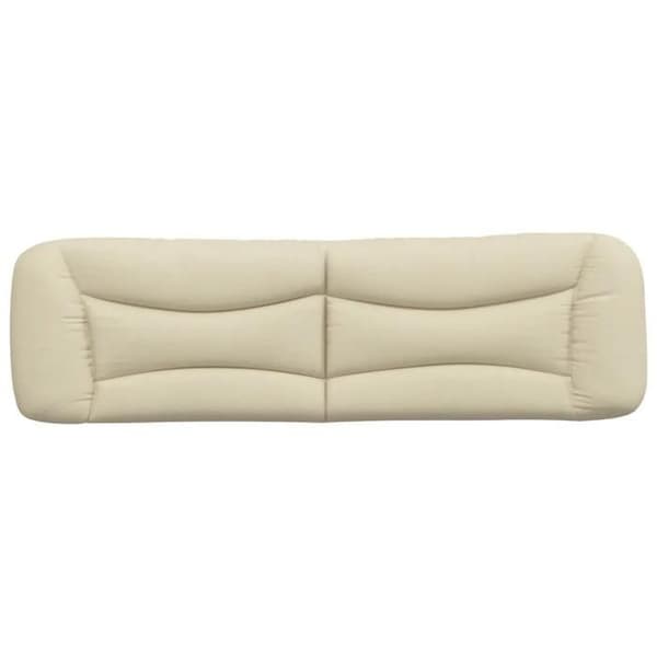 Maison Exclusive - Hvar-tyynynpäällinen, vaalea 180 cm kangas Grädde