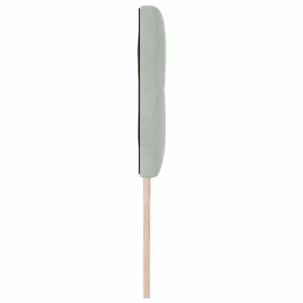 Maison Exclusive - Ljust grått sänggavel 180 cm Sammet Ljusgrått