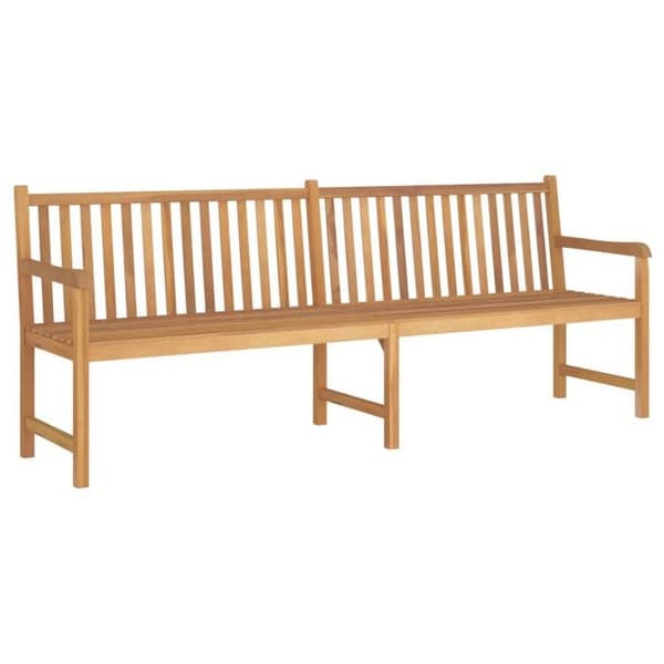 Maison Exclusive - Bænk til haven 228 cm solid teaktræ