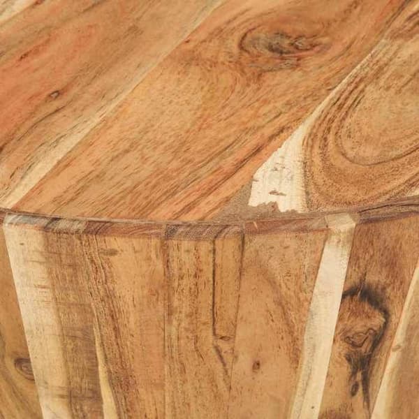 Maison Exclusive - Sofabord Ø65x31 cm Solid akacietræ