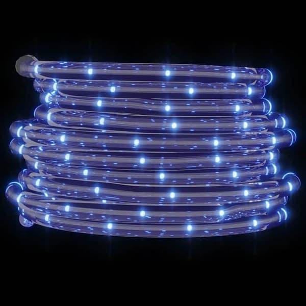 Maison Exclusive - Lysledning med 480 LED Kold hvid 20 m PVC Vit kyla