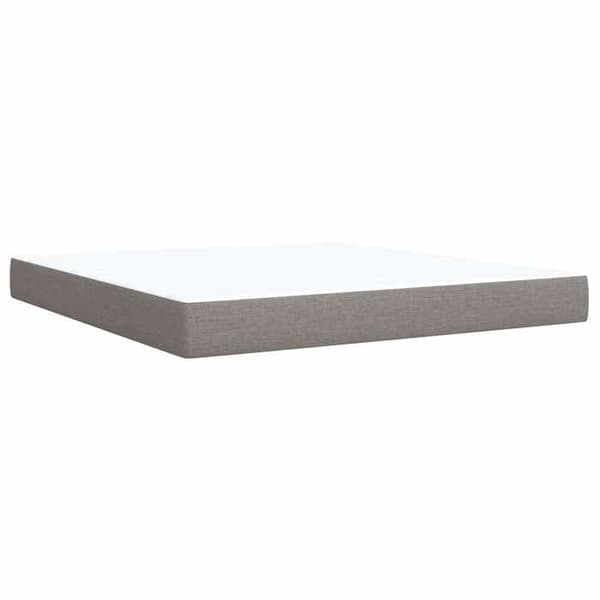 Maison Exclusive - Boxspring-sänky taupe-värillä, patja 180 x 200 cm, kangas Mol