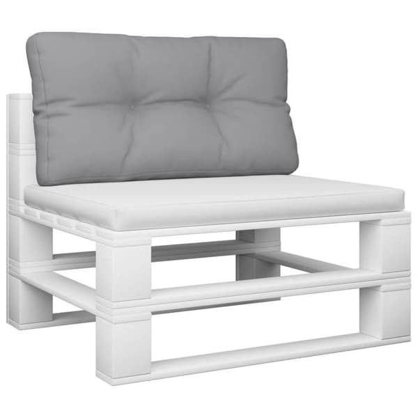 Maison Exclusive - Grå pallkudde 80x40x12 cm tyg